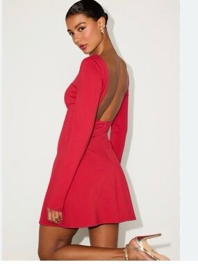 believe in love black backless skater dress Lulus Believe in Love Black Backless Skater